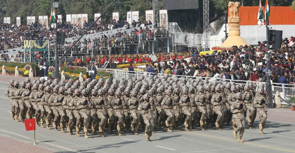 Glimpses of the 77th Republic Day Celebrations at Kartavya Path,